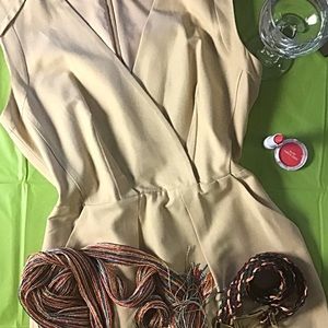 Ann Taylor Structured Sleeveless Dress Size 4